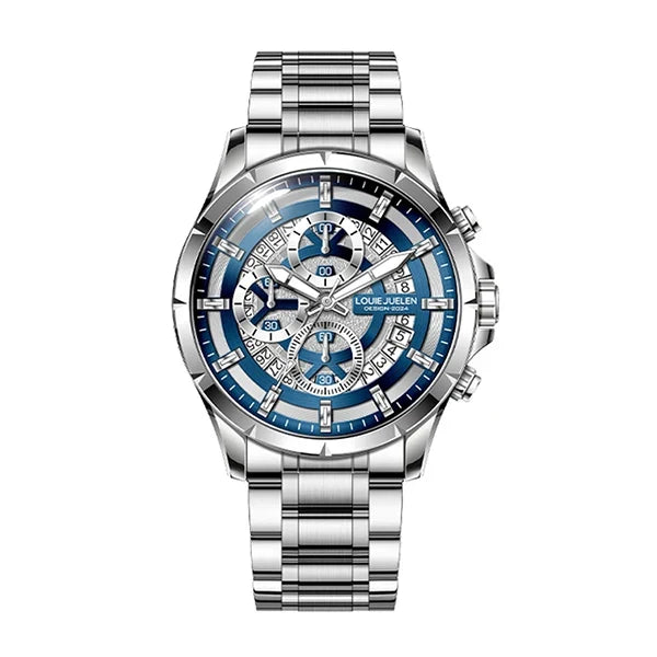 Louie Juelen Stainless Steel Men's Fashion Watch