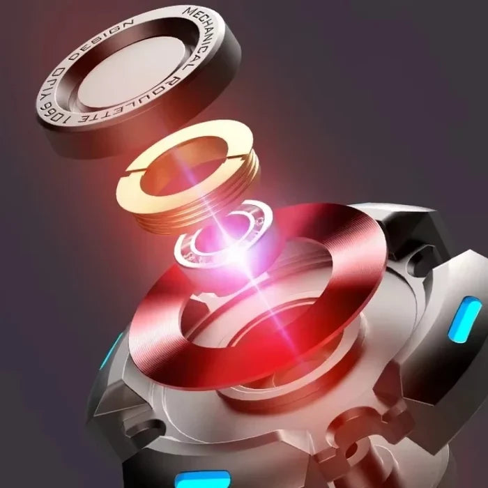 Luminous Metal Fidget Spinners for Stress Relief