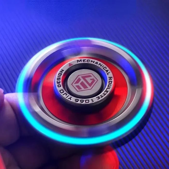Luminous Metal Fidget Spinners for Stress Relief