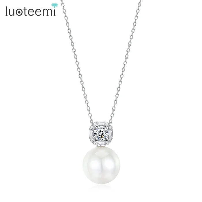Luoteemi Luxury Pearl & Zirconia Necklace