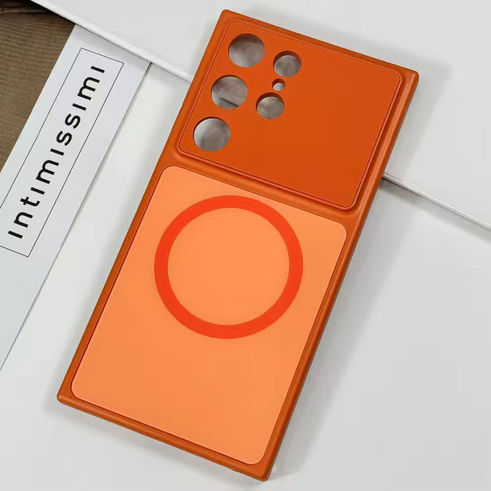 LuxShield AG-Glass Magnetic Case for Samsung Galaxy