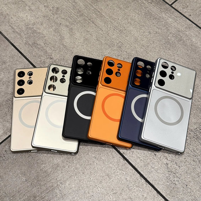 LuxShield AG-Glass Magnetic Case for Samsung Galaxy