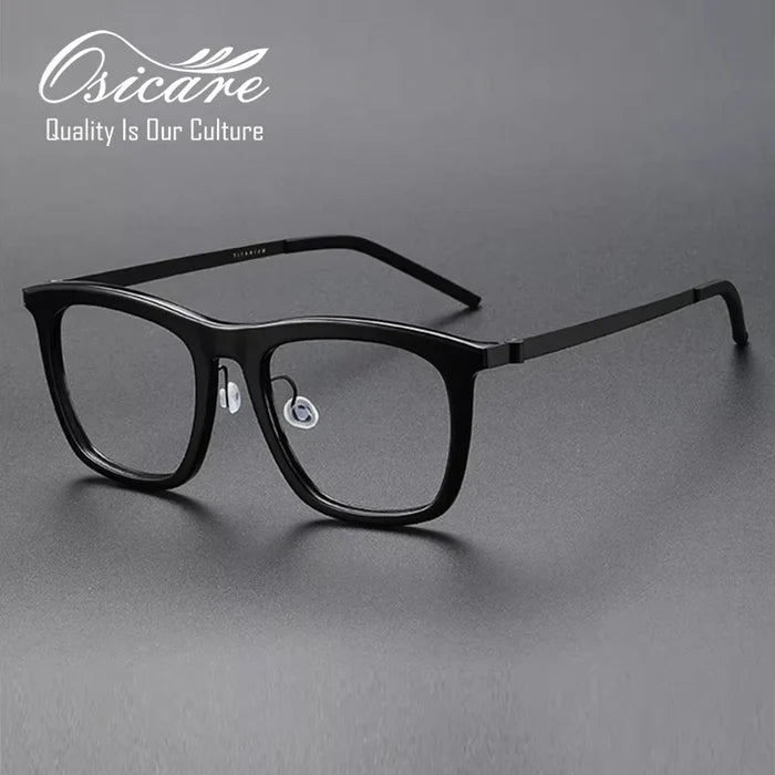 Luxury Acetate & Titanium Optical Frames for Men
