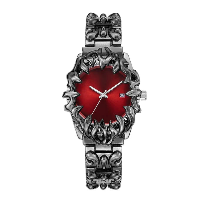 Luxury Alabaster Men's Quartz Date Watch
