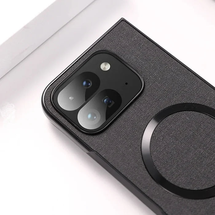 Luxury Cloth Pattern Magnetic Case for Google Pixel