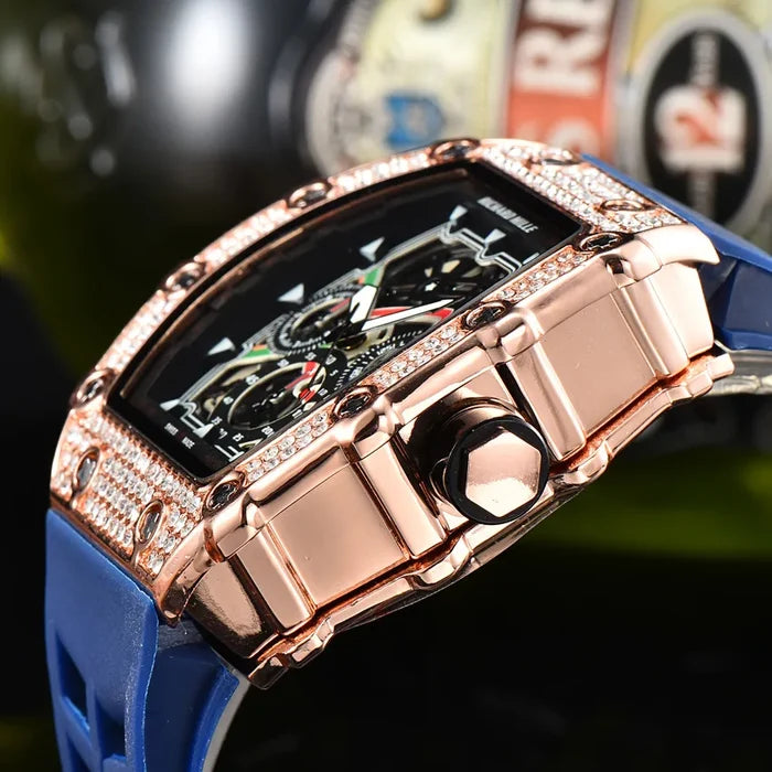 Luxury Diamond Quartz Watch