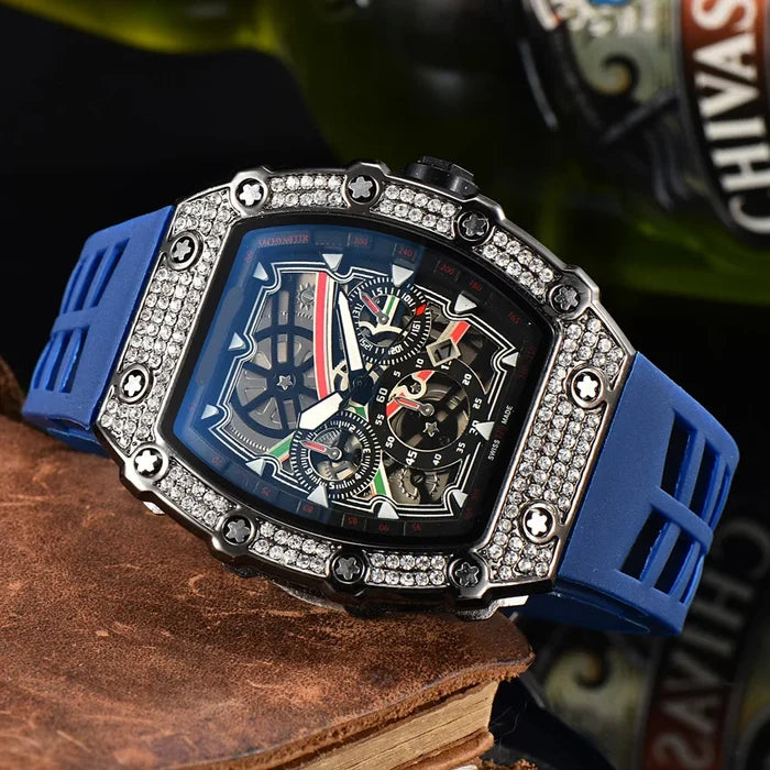 Luxury Diamond Quartz Watch