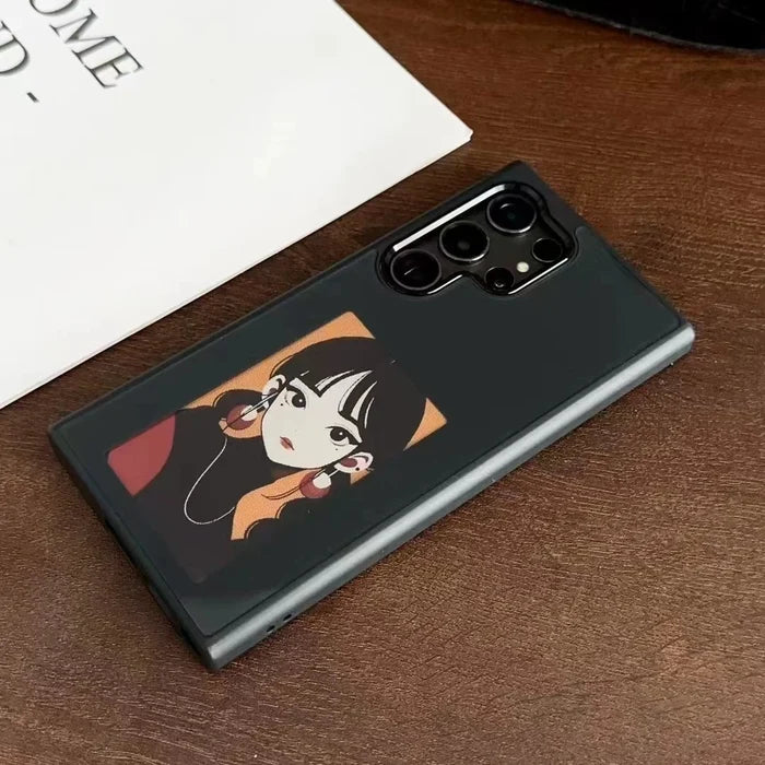Luxury E Ink NFC Phone Case for Samsung