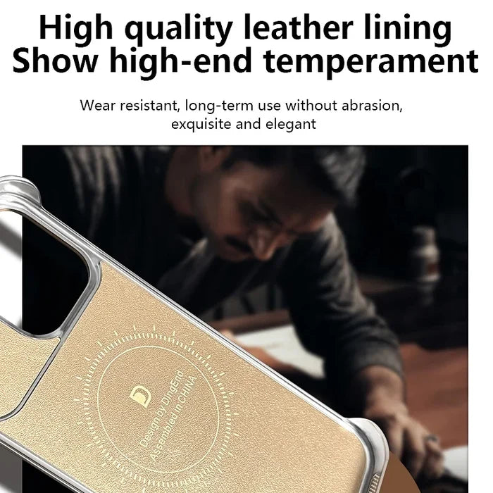 Luxury Frameless Walnut Magnetic Mobile Phone Cases for iPhone