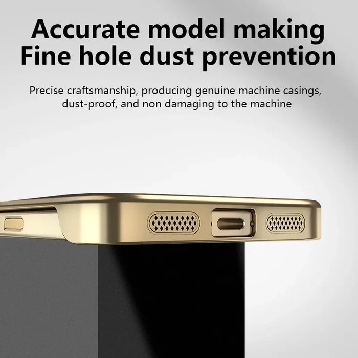Luxury Frameless Walnut Magnetic Mobile Phone Cases for iPhone