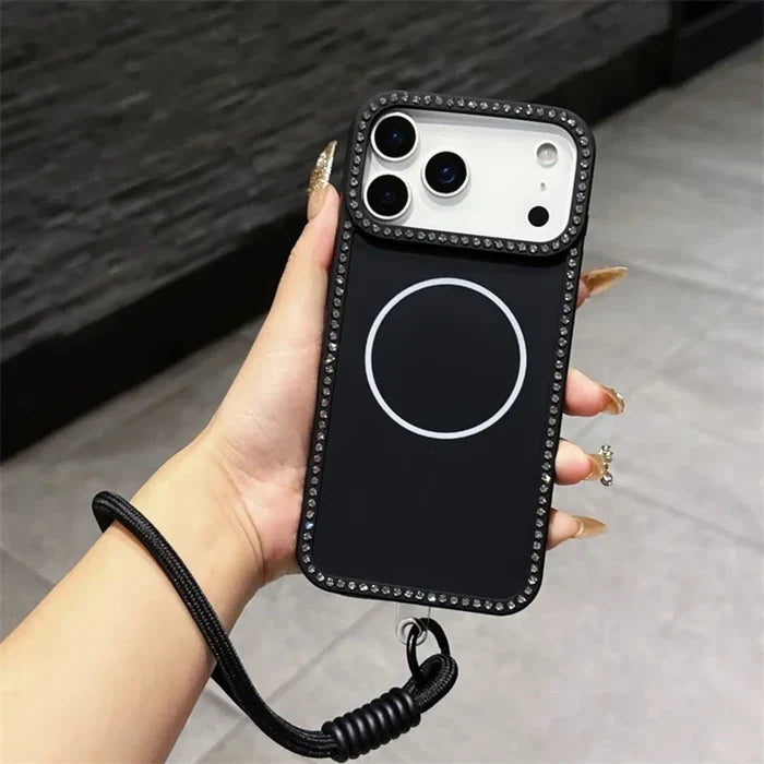 Luxury Glitter Lanyard Case for iPhone