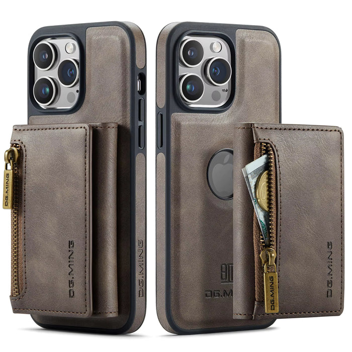 Luxury iPhone  Wallet Case – PU Leather with Magnetic Closure & Card Slots