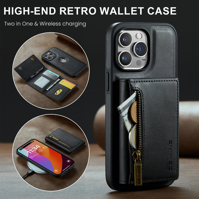 Luxury iPhone  Wallet Case – PU Leather with Magnetic Closure & Card Slots