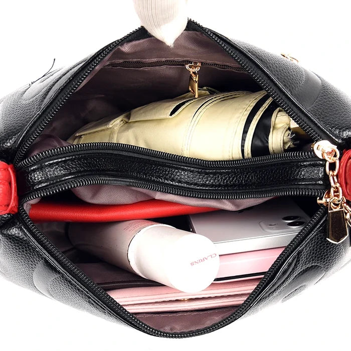 Luxury Ladies Designer Handbags Popular Crossbody with Embossed