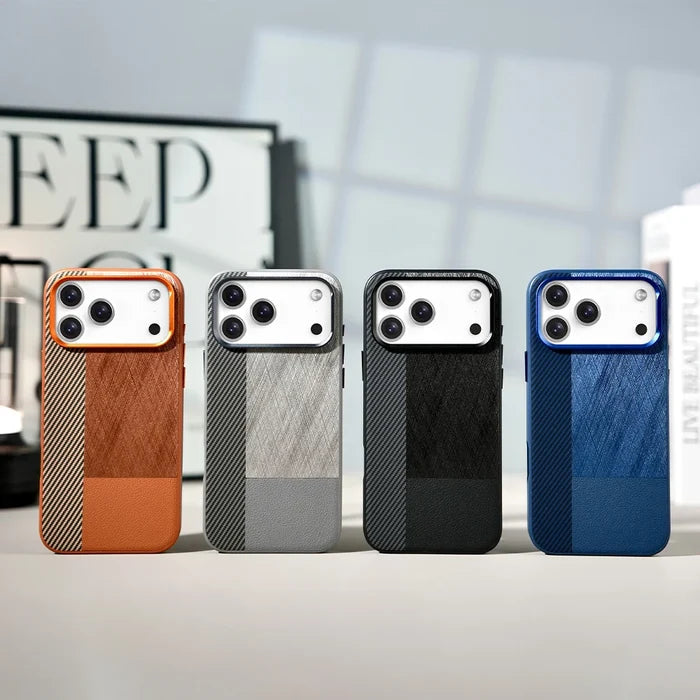 Luxury Leather Phone Case for iPhone & Samsung