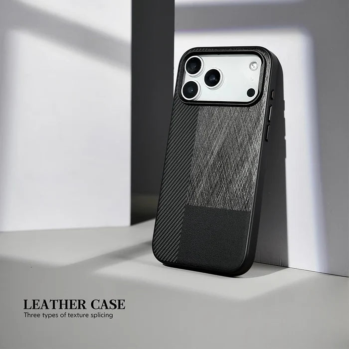 Luxury Leather Phone Case for iPhone & Samsung