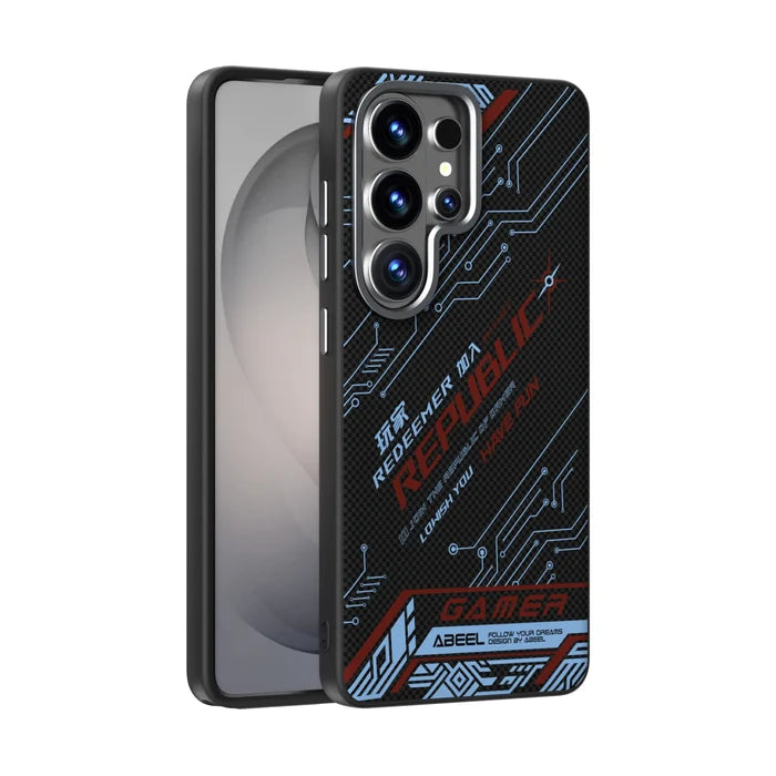 Black # 18 / For Samsung Galaxy S25 Ultra 5G 6.9"