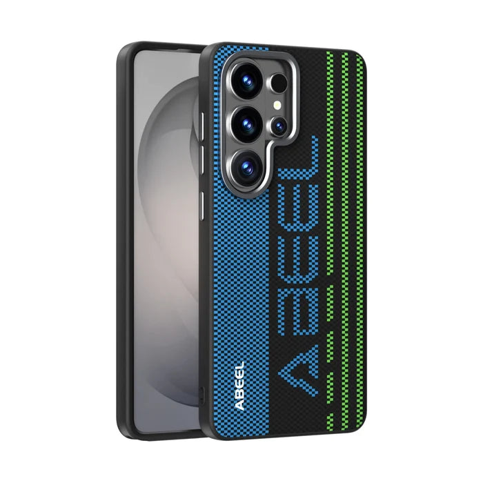 Luxury Magnetic Carbon Fiber Case for Samsung Galaxy