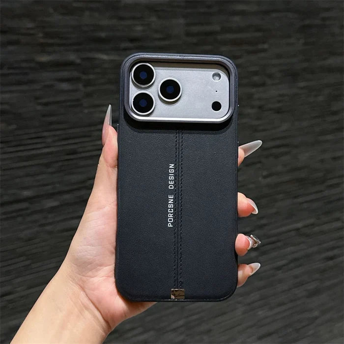 Luxury Magnetic Leather iPhone 17-13 Pro Case