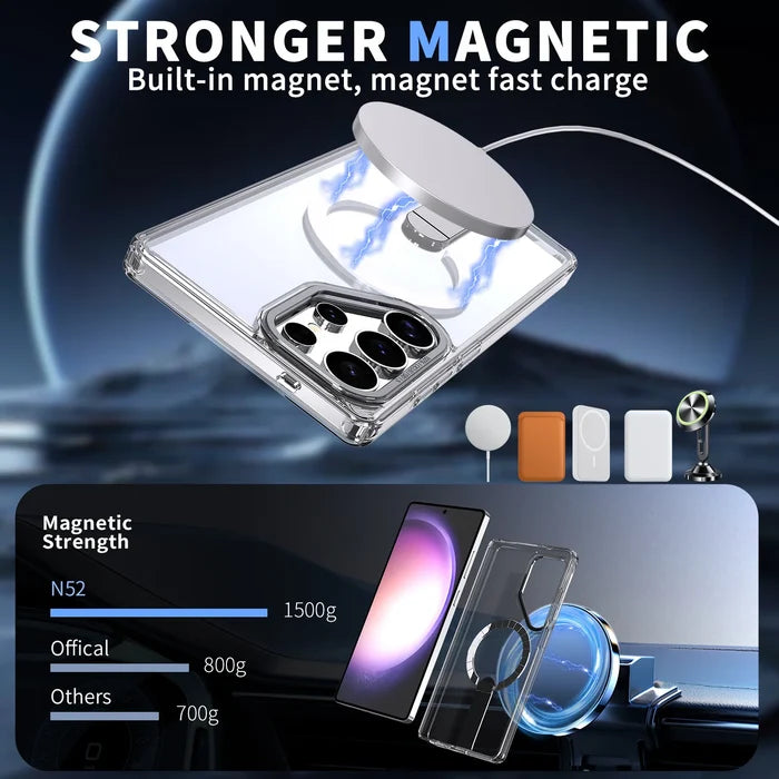 Luxury Matte Magnetic Shockproof Phone Case