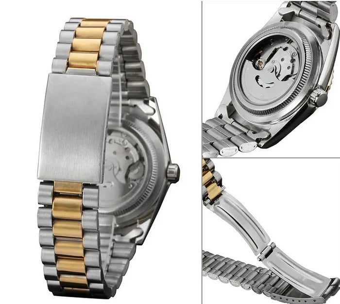 Luxury Men's Automatic Mechanical Steel Watch