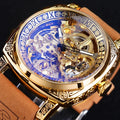 Luxury Men's Automatic Skeleton Watch