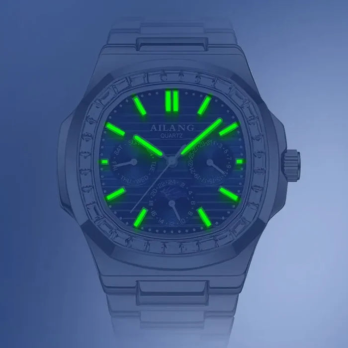 Luxury Men's Chronograph Waterproof Watch