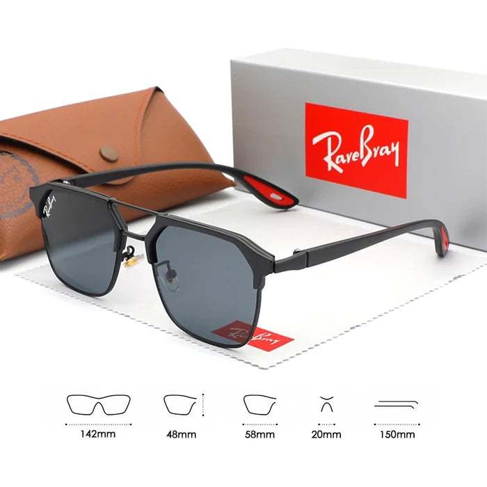 Luxury Men's Double Bridge Sunglasses - Outdoor Lifestyle
