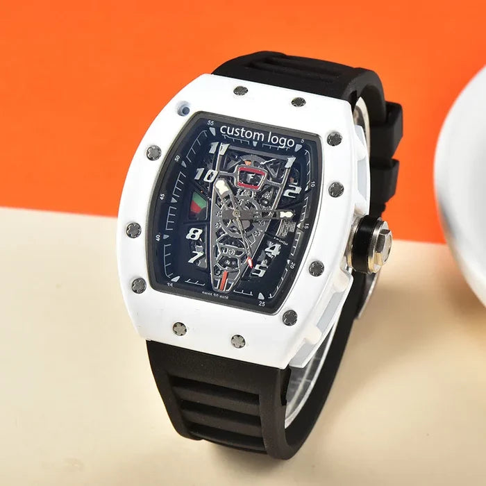 Luxury Men's Hollow Out Quartz Sport Watch
