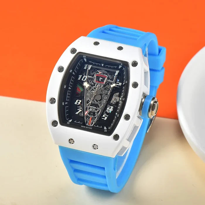 Luxury Men's Hollow Out Quartz Sport Watch