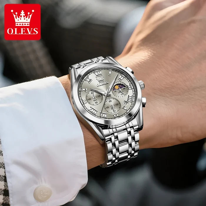 Luxury Men's Luminous Quartz Watch