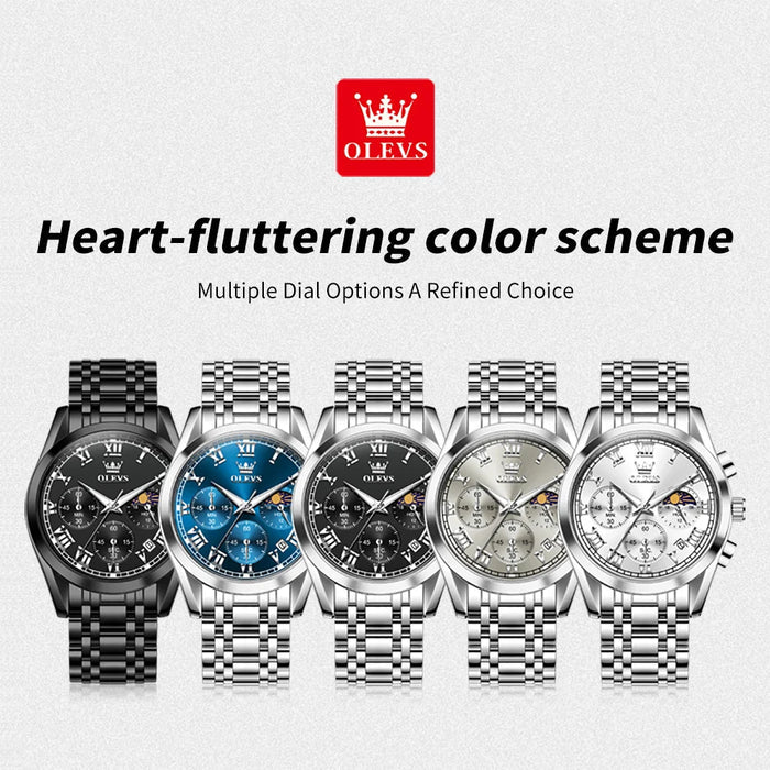 Luxury Men's Luminous Quartz Watch