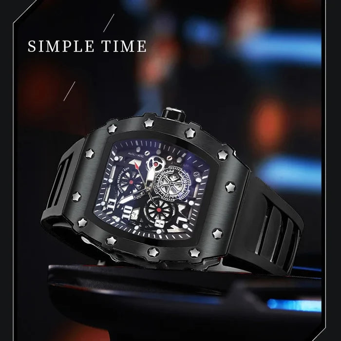 Luxury Men's Quartz Watch - High Quality