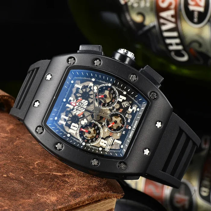 Luxury Men's Quartz Watches with Calendars - 2024 Trend