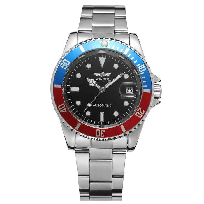 Luxury Men's Stainless Steel Automatic Watch