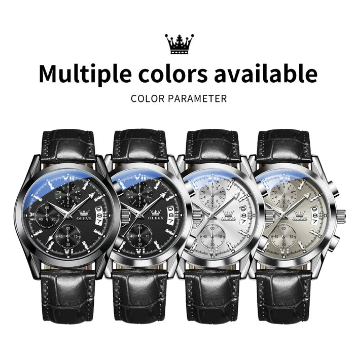 Luxury OLEVS Waterproof Chronograph Men's Watch