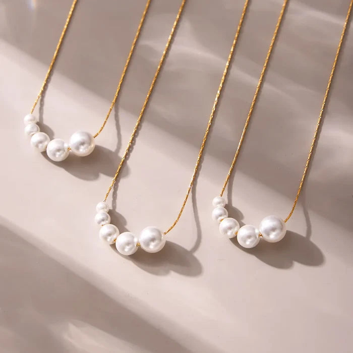 Luxury Pearl Clavicle Necklace for Women