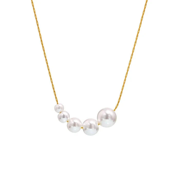Luxury Pearl Clavicle Necklace for Women