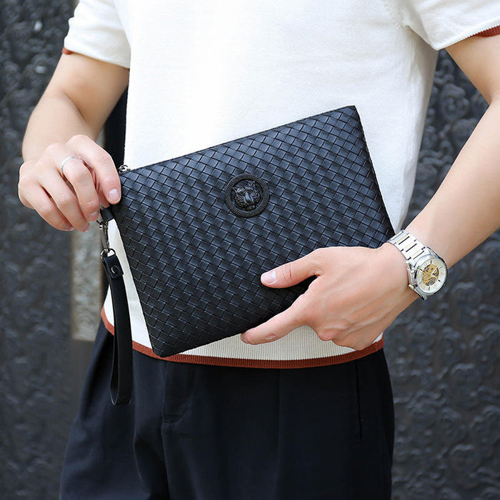 Luxury PU Leather Men’s Handbag