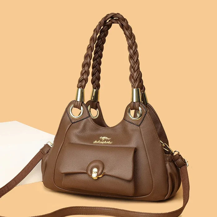 Luxury PU Women's Handbag Large Capacity Shoulder Women's Handbag