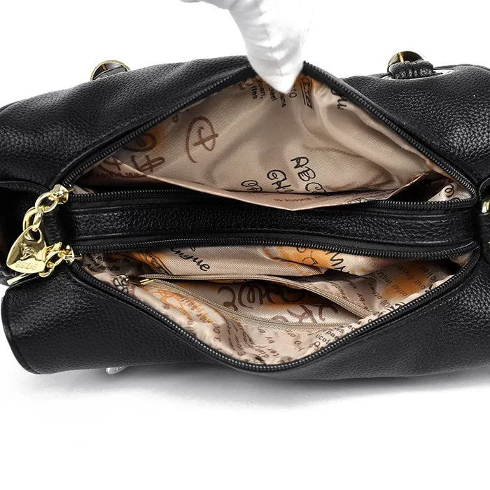 Luxury PU Women's Handbag Large Capacity Shoulder Women's Handbag
