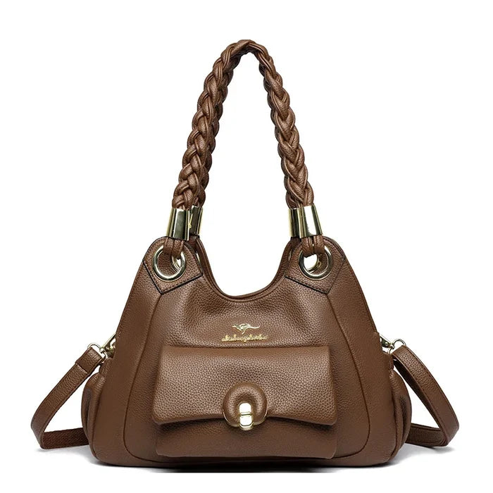 Luxury PU Women's Handbag Large Capacity Shoulder Women's Handbag