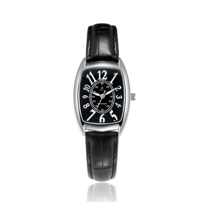 Luxury Retro Ladies Watch with Leather Strap