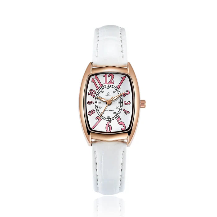 Luxury Retro Ladies Watch with Leather Strap