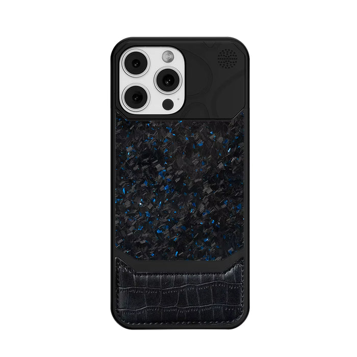 Luxury Satin Stitching Crocodile Pattern Aromatherapy Phone Case – Elegant Leather Protective Cover for iPhone