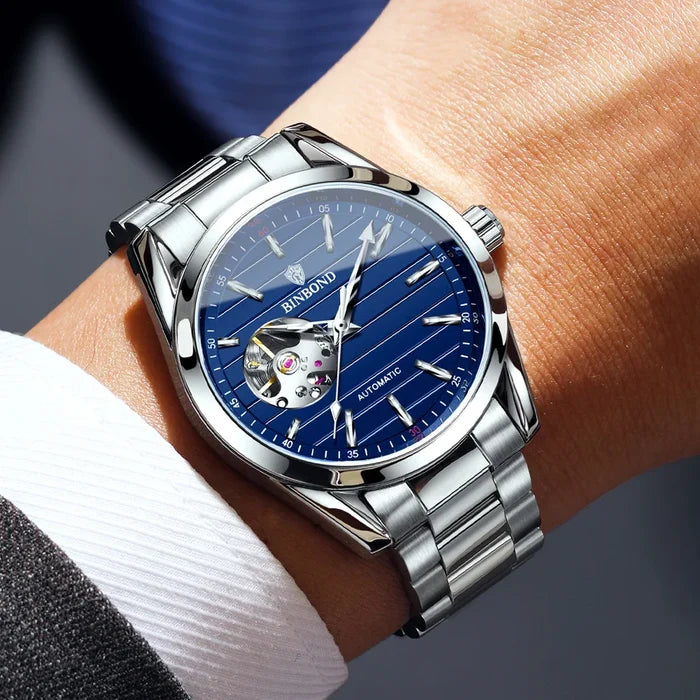 Luxury Skeleton Automatic Waterproof Men's Watch