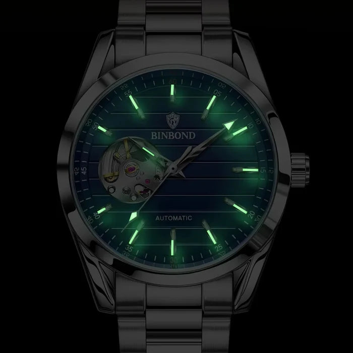 Luxury Skeleton Automatic Waterproof Men's Watch
