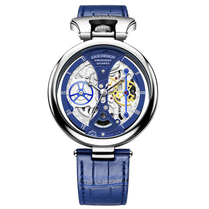 Luxury Waterproof Tourbillon Skeleton Watch