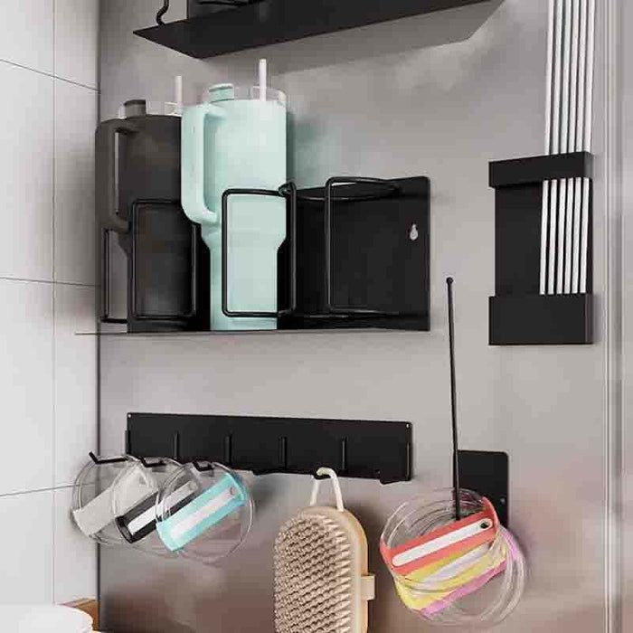 MagHold Wall Bottle Rack – Magnetic Stanley Cup Organizer for Fridge