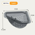 Magnetic Draining Triangular Kitchen Sink Filter, Household Food
